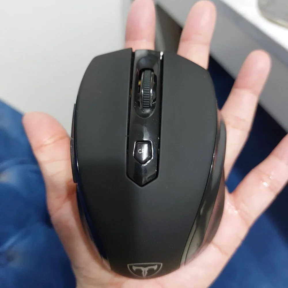 Wireless GAMING Mouse D-09 Black Color Comfort Grip
